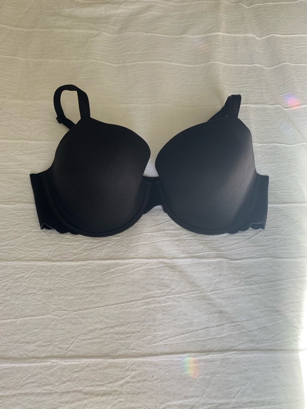 aerie Black Molded T-Shirt Bra